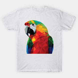 Low Poly Parrot T-Shirt